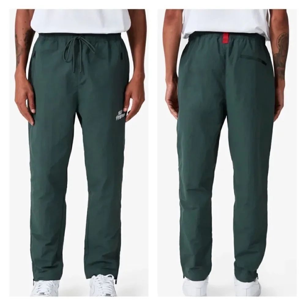 NWT 100 Thieves Foundations Nylon Pants in Green